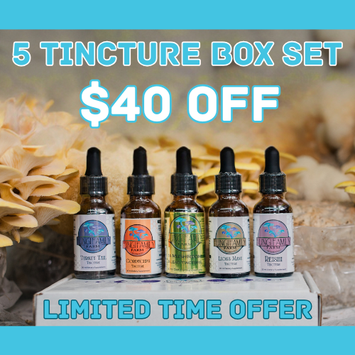 5 Pack Complete Tincture Box Set