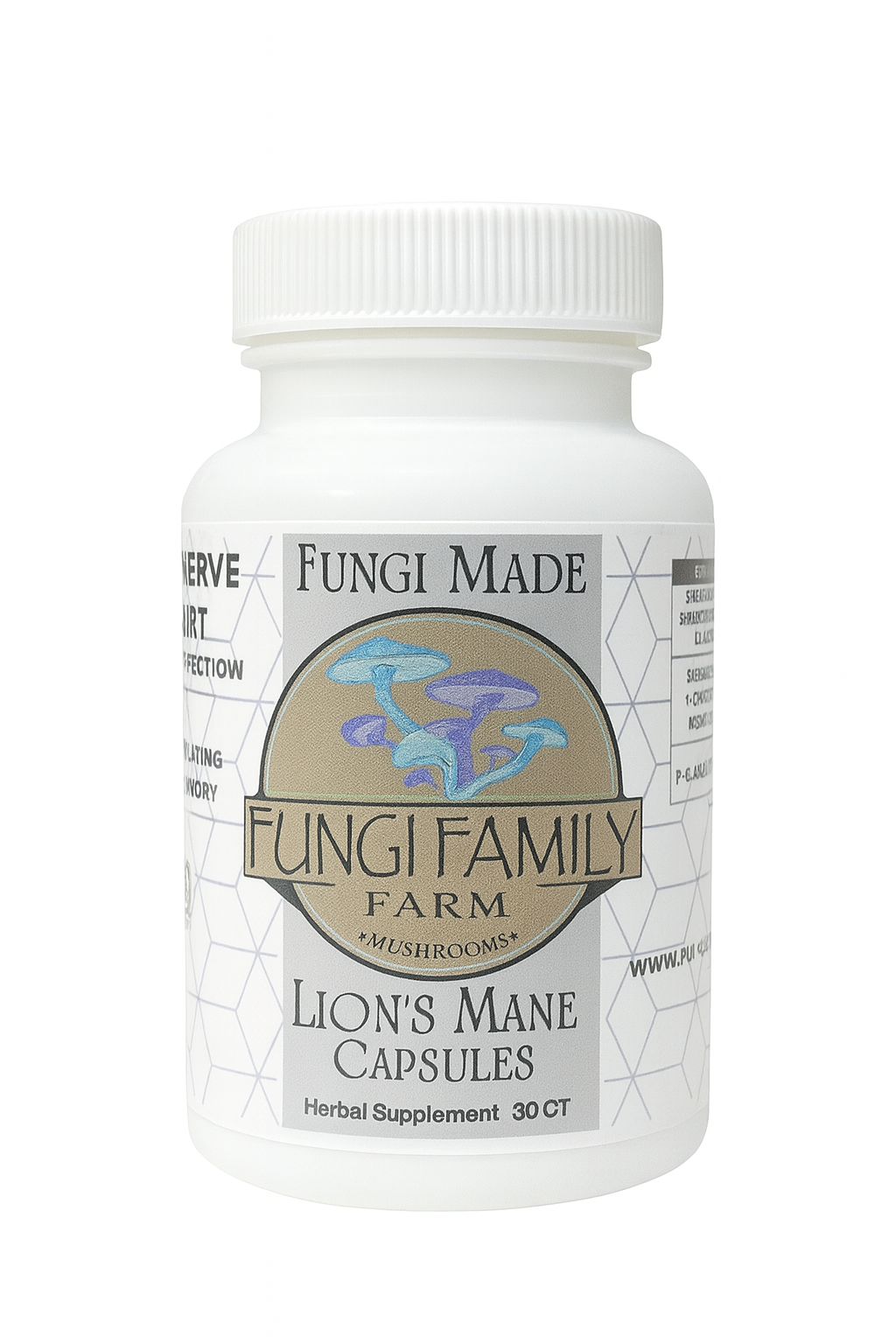 Lions Mane Mushroom Extract Capsules