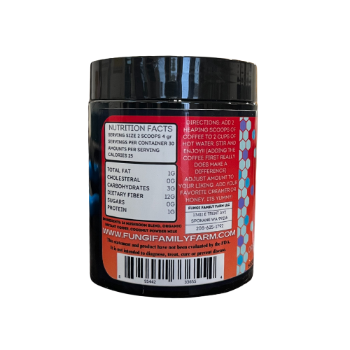 Instant Mushroom Coffee – 14-Mushroom Functional Blend