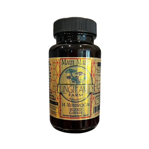 14 Mushroom Extract Blend Capsules