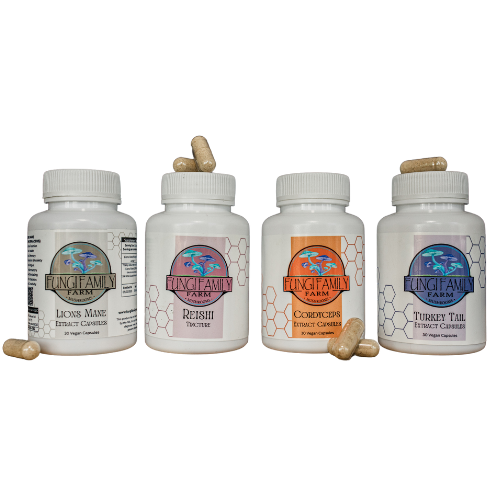 4 Pack Mushroom Capsules