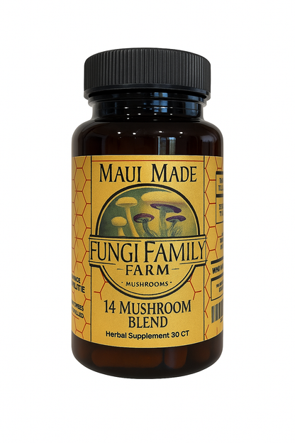 14 Mushroom Extract Blend Capsules