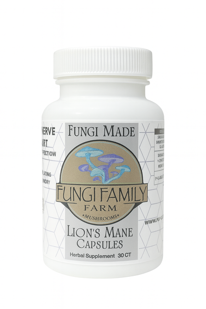 Lions Mane Mushroom Extract Capsules