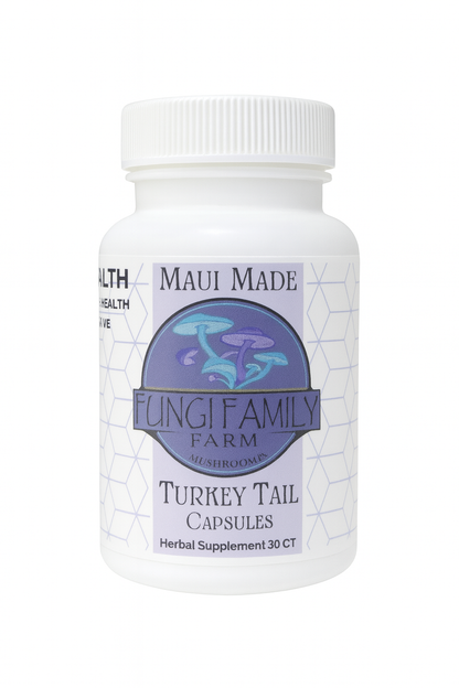 Turkey Tail Mushroom Extract Capsules