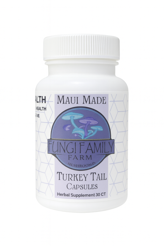 Turkey Tail Mushroom Extract Capsules