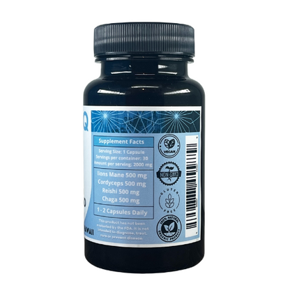 FungiQ - Mushroom Brain Blend Capsules