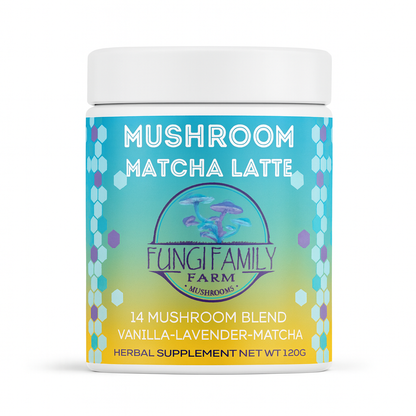 Mushroom Matcha Latte