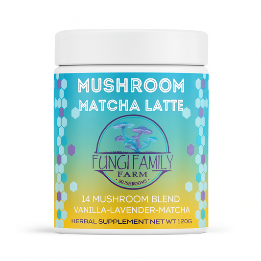 Mushroom Matcha Latte