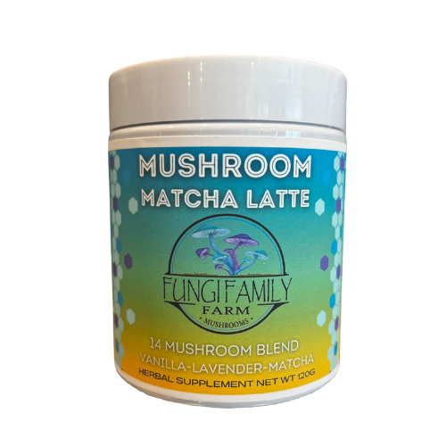 Mushroom Matcha Latte