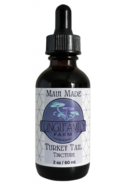 Turkey Tail Tincture – Full-Spectrum Dual + Ultrasonic Extract