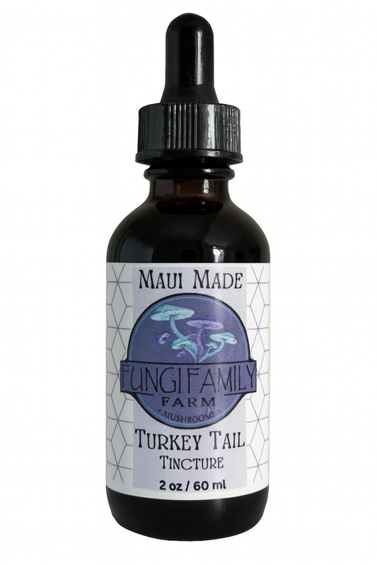 Turkey Tail Tincture – Full-Spectrum Dual + Ultrasonic Extract